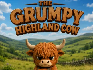 The Grumpy Highland Cow