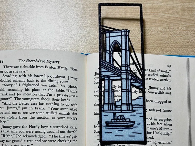 Brooklyn Bridge [Framed] - Bookmark