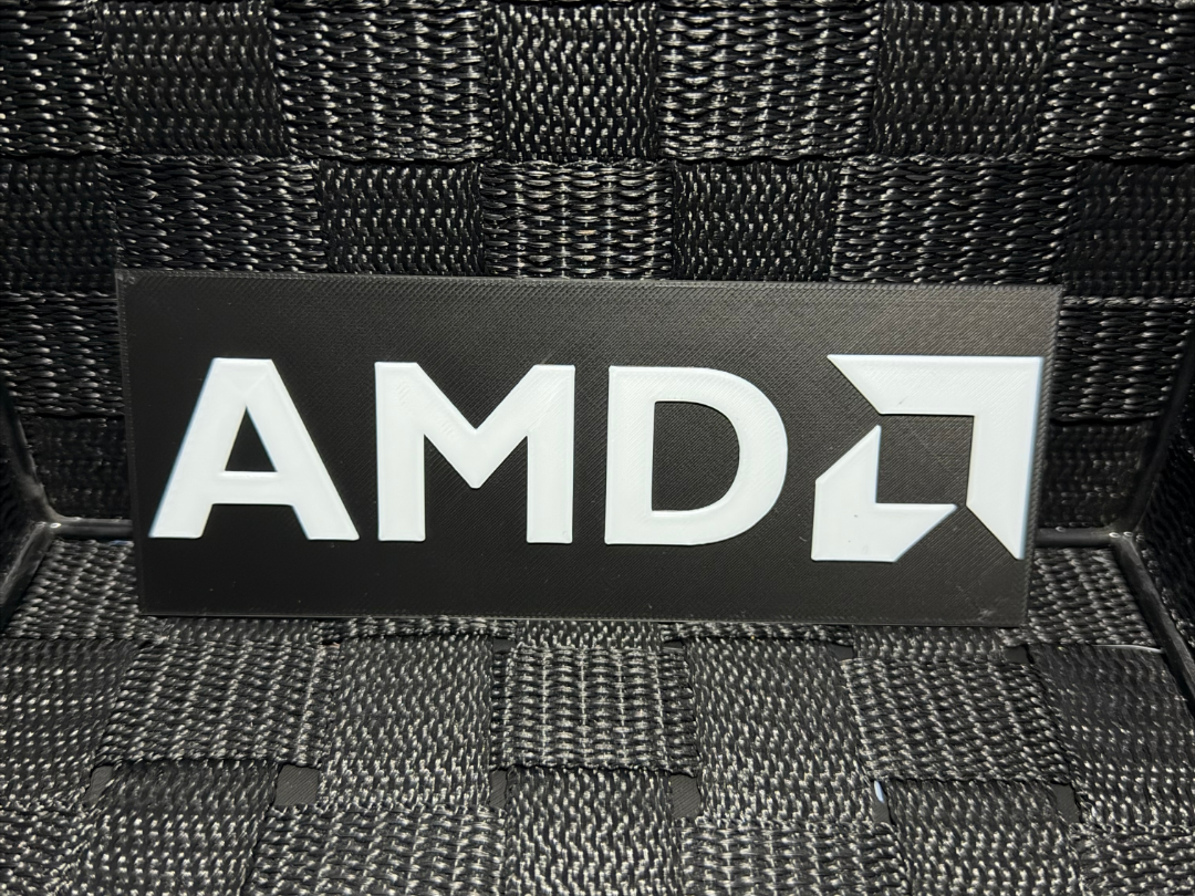 AMD Logo - Hueforge