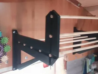 Bamboo wall shelf
