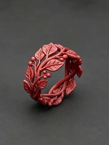 Soporte: 红枝栖果|Fruit‑Bearing Twig Ring — vista de referencia 2