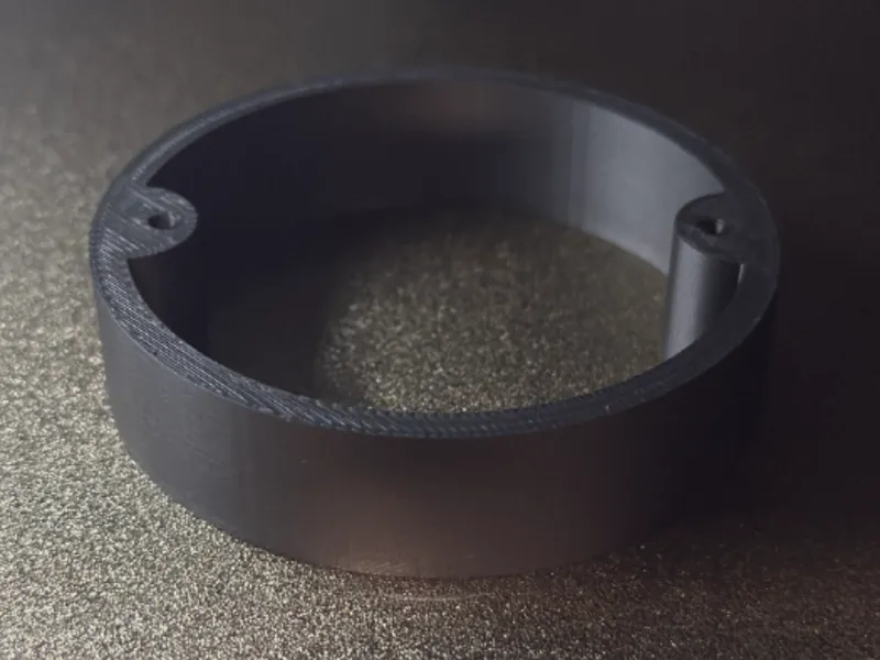 Acustic panel riser ring for electrical box 18mm 