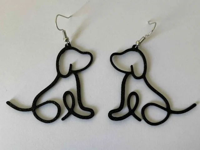Dog Earrings