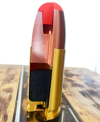 600% Scaled 9x19mm Cartridge Cutaway