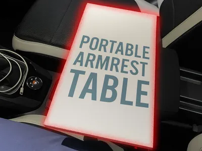 Portable Car Table