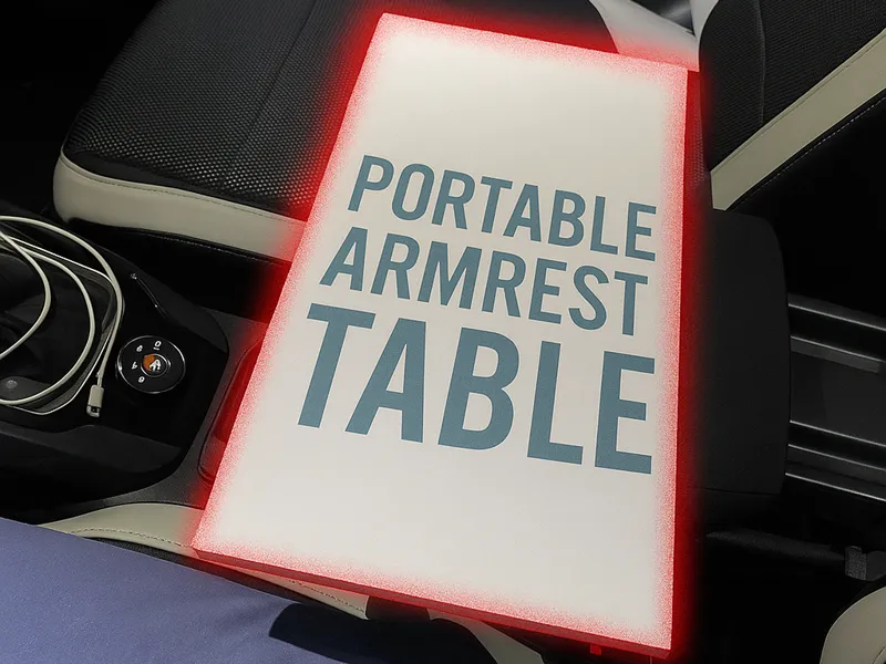 Tavolino per auto portatile