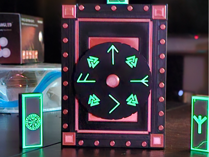 Runebind Vault – Relic Box (Nordic Rune Chest)