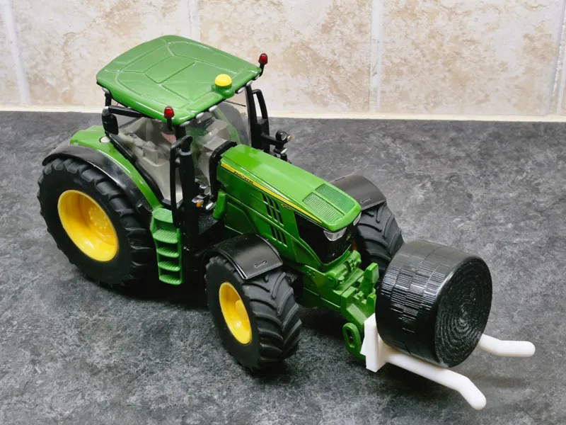 Front Single Bale Lifter Fork Loader SIKU 1:32