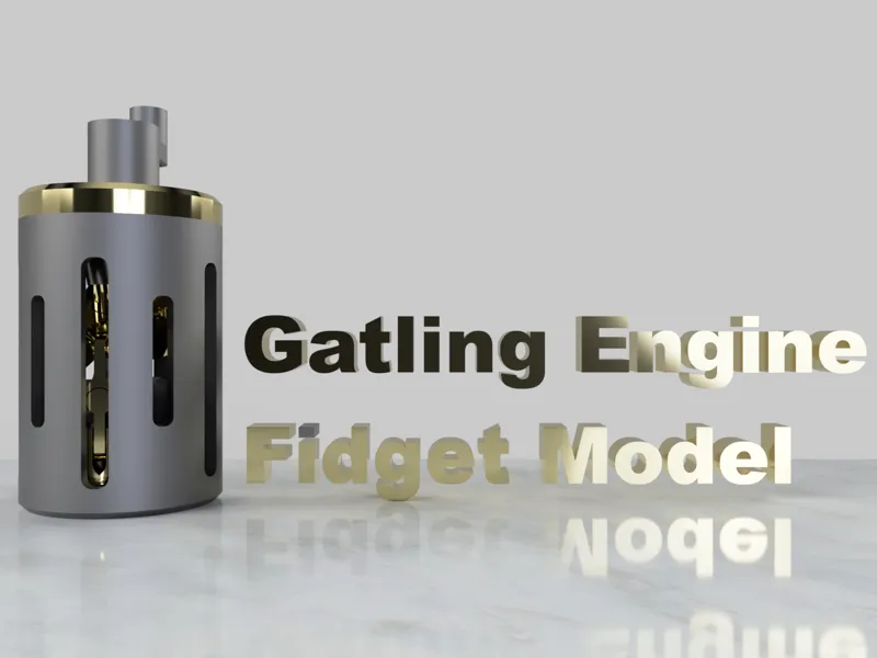 Fidget Gatling Engine Concept