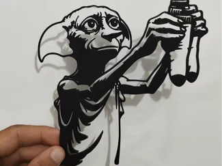 Dobby - Harry Potter - Arte murale - Wall Art