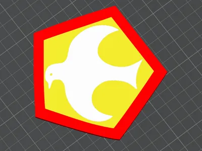 Peacemaker emblem -Flat Edition