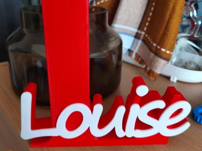 Decorative First Name - Louise