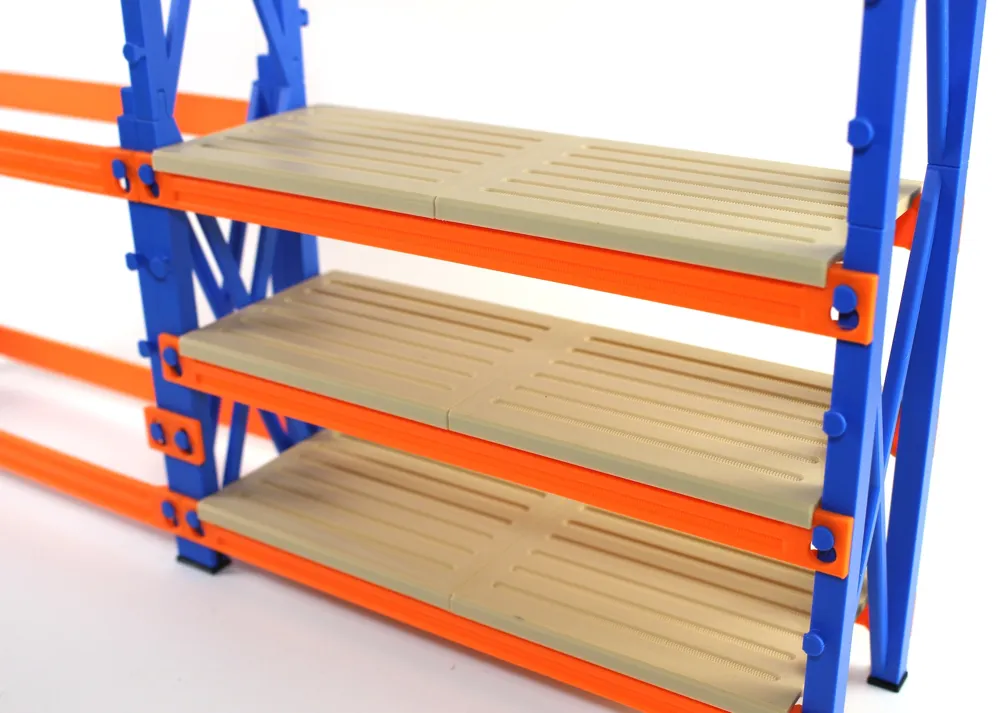 Pallet Rack - Modular Customizable Storage System - Free 3D Print Model ...