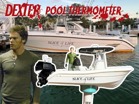 Soporte: Slice of Life – Pool Thermometer Boat — referencia de MakerWorld