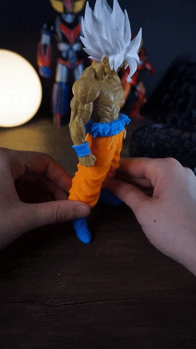 Goku Limit Break Pose NO AMS Ultra Dettagliato view 2