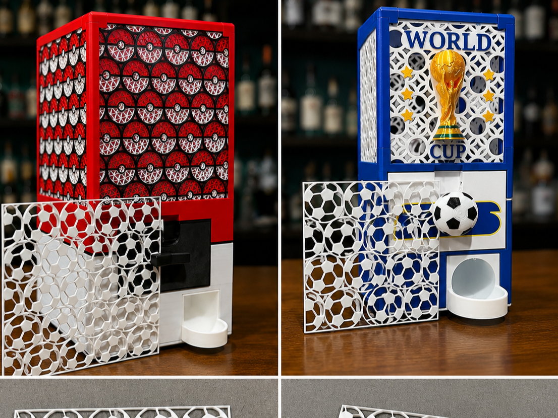 GachaPop V1/V2 & Lite Soccer Ball Pattern Panels 