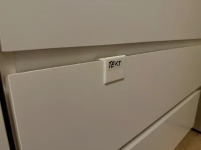 Ikea Malm label