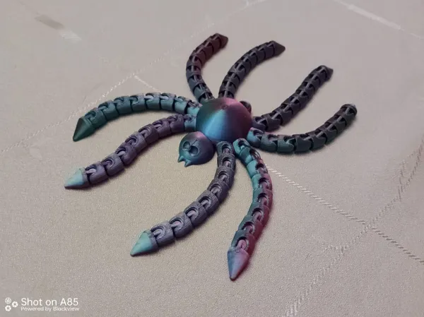 Porte-clés araignée articulée