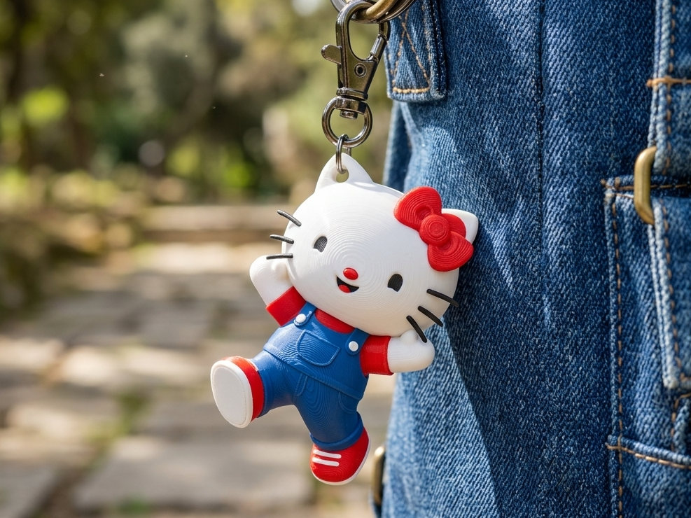Cute Hello Kitty Keychain | Multi-Color AMS
