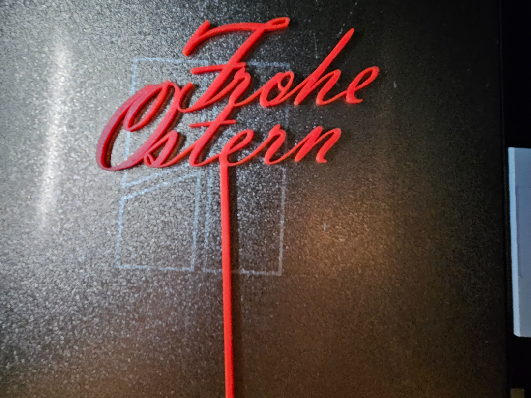 Tortenaufsatz Frohe Ostern Kuchen Topper