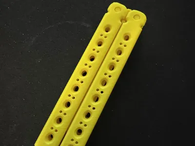 print in place balisong