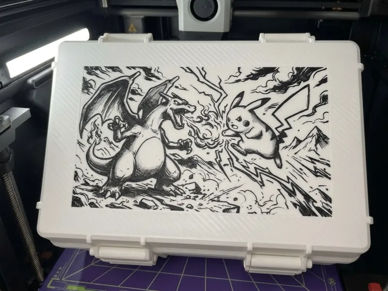 caja tcg premium - pikachu vs charizard