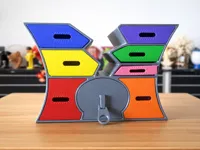 Multicolor - Part per plate (X1/P1/P2/A1 Scale)
