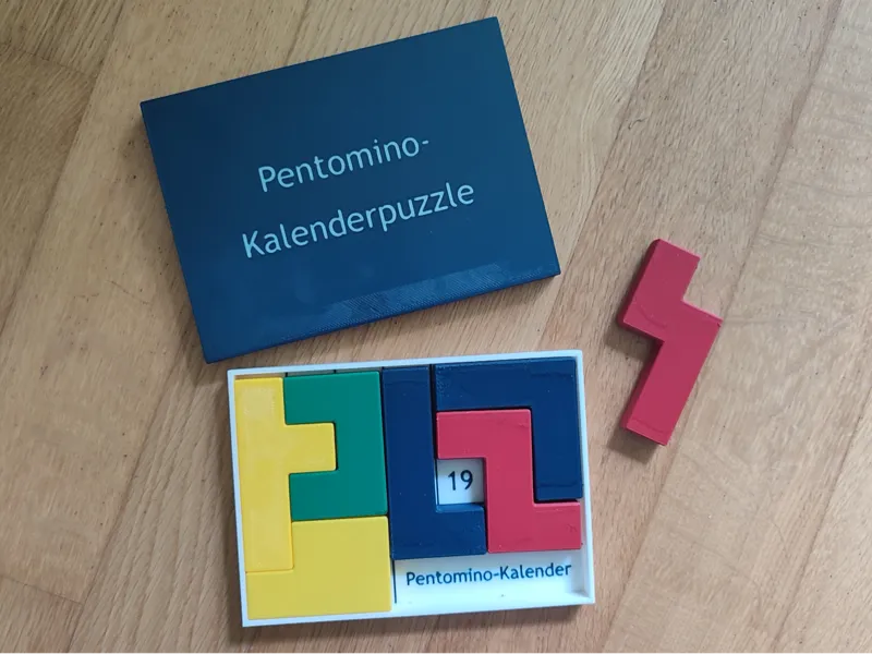 Pentomino-Kalenderpuzzle
