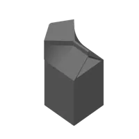 Vase en forme de brique de lait — photo 3