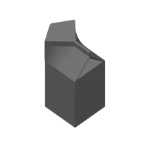 Vase en forme de brique de lait — photo 10