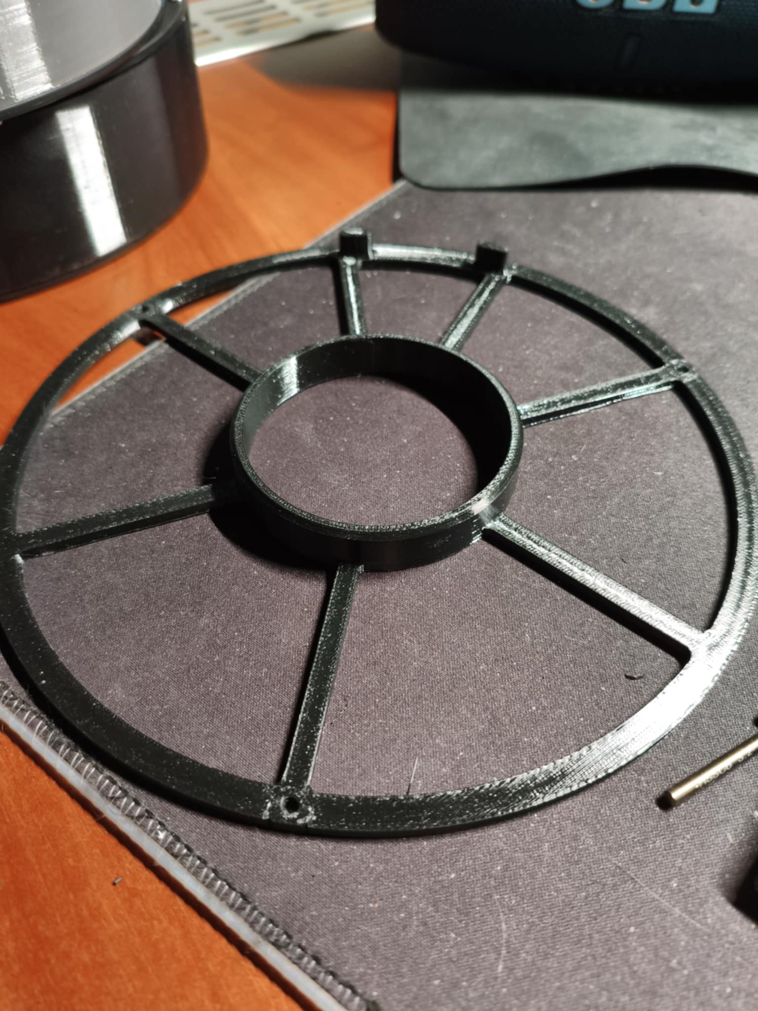 Spool-Drilling Aid