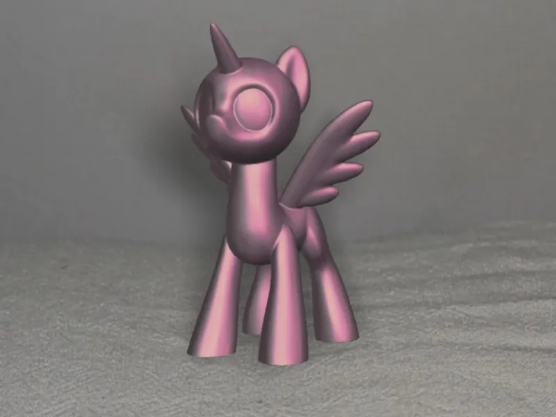 Mlp alicorn minifig (slightly bigger)