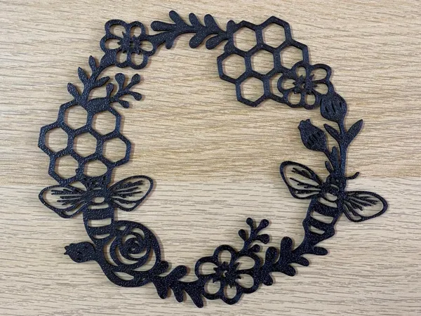 Décoration murale sur le thème des abeilles