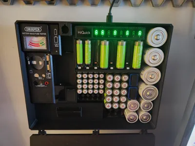 Battery Box (Test, Charge, Store) by MattMo3D - MakerWorld
