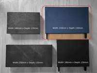 Shelf size : W250mm x D150mm