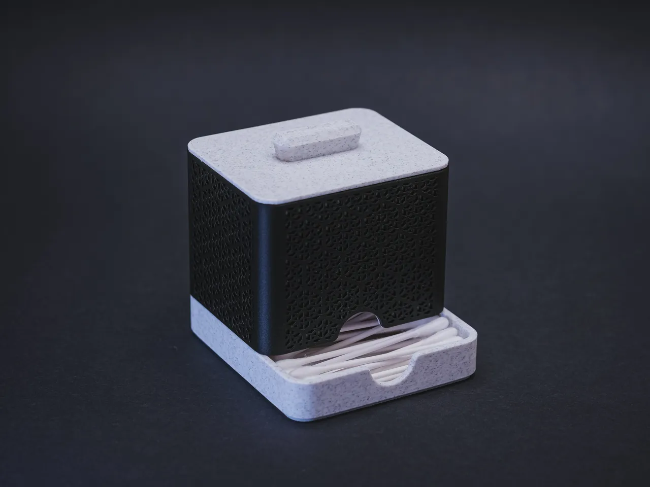 Q-Tip Dispenser view 3