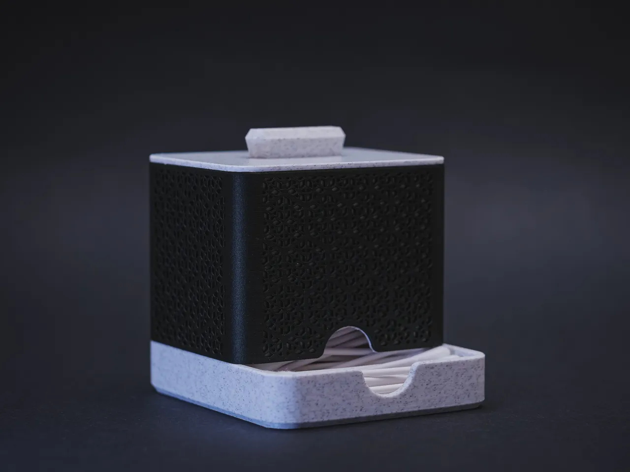 Q-Tip Dispenser view 4