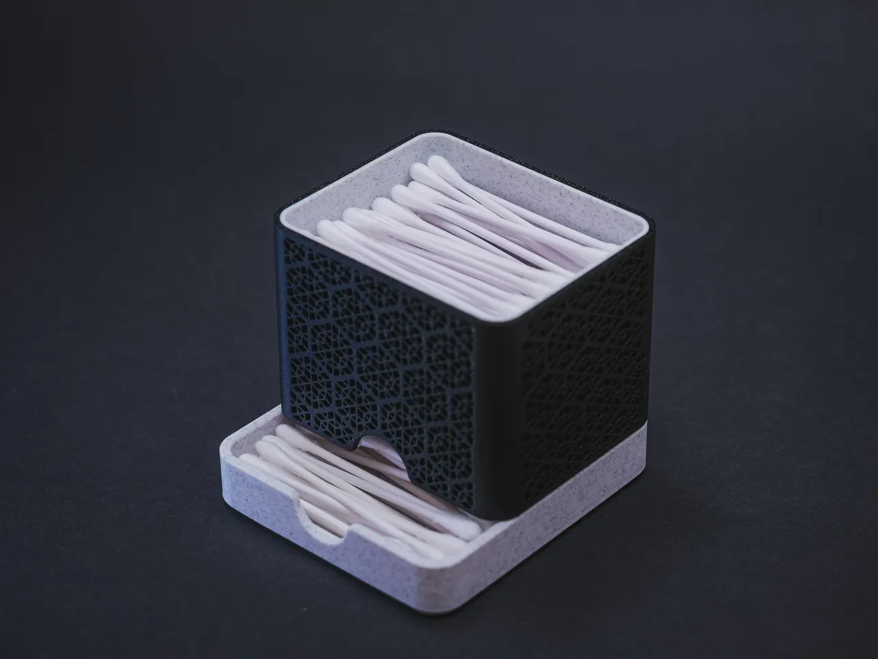 Q-Tip Dispenser view 2