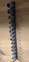 Socket Organizer Wall Mount 1/2"