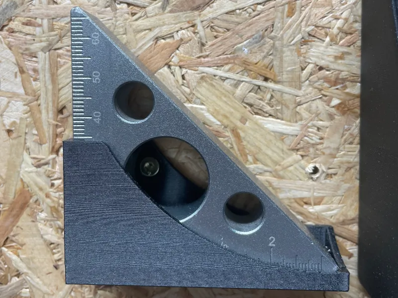 Wall-mounted holder for small square