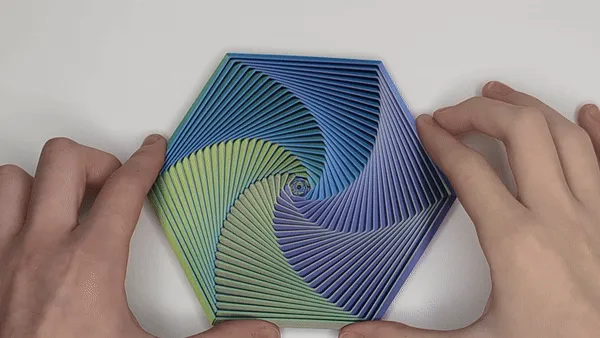 Fidget Hexagon Twist