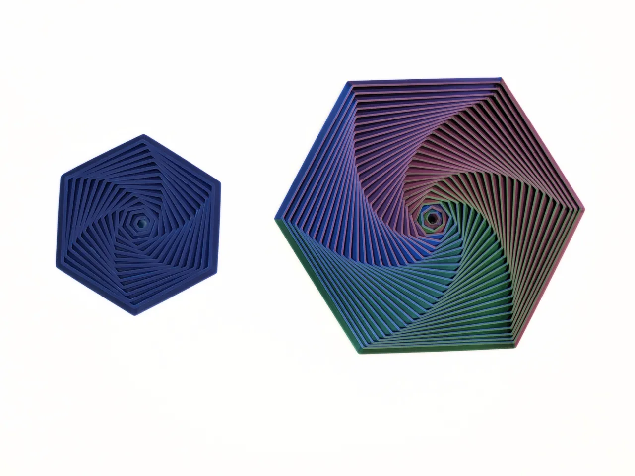 Fidget Hexagon Twist view 2
