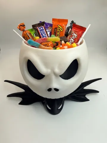 Organizador: Jack Skellington Candy Bowl – Halloween Decor — vista de referencia 4
