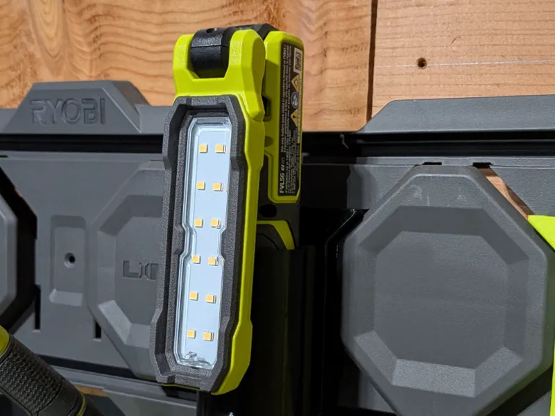 Ryobi Link compatible holder for 4V flashlight