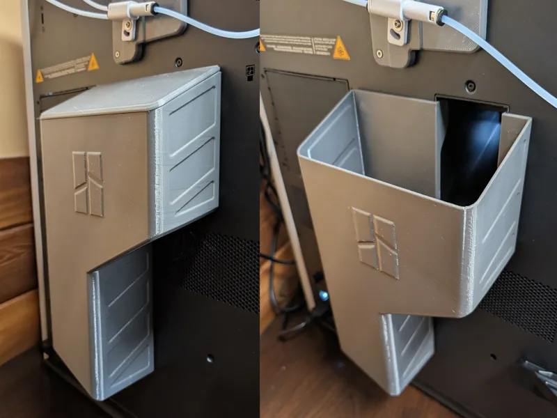 H2D / H2S Slanted Poop Chute Bin