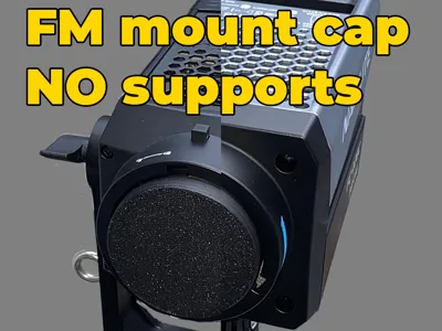 Nanlite FM mount cap 2.0 No supports