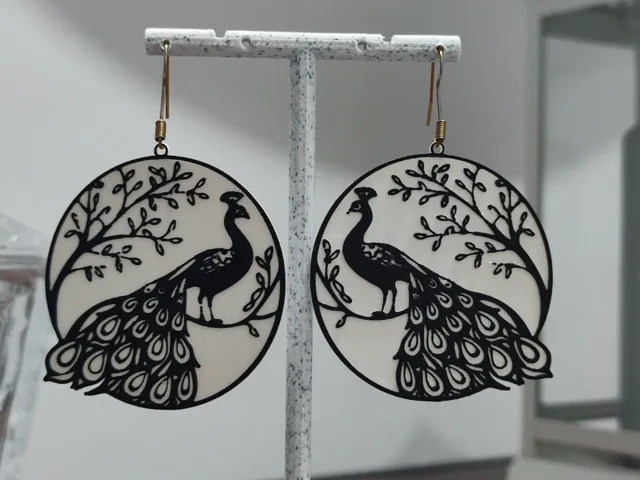 Aretes Plumaje Real