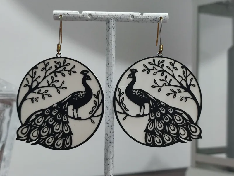 Aretes Plumaje Real