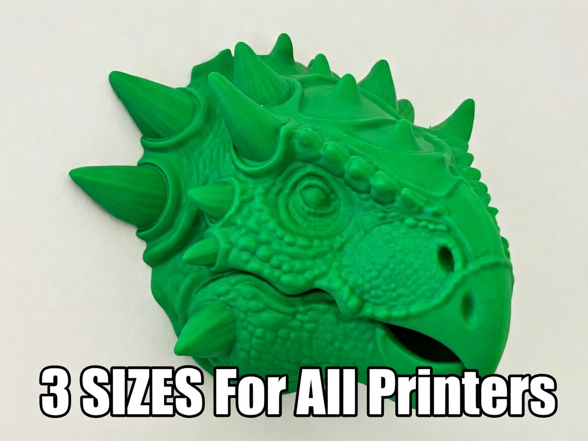 Ankylosaurus Head Wall Art dinosaur decor