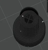 0.2mm layer, 3 walls, 100% infill power
